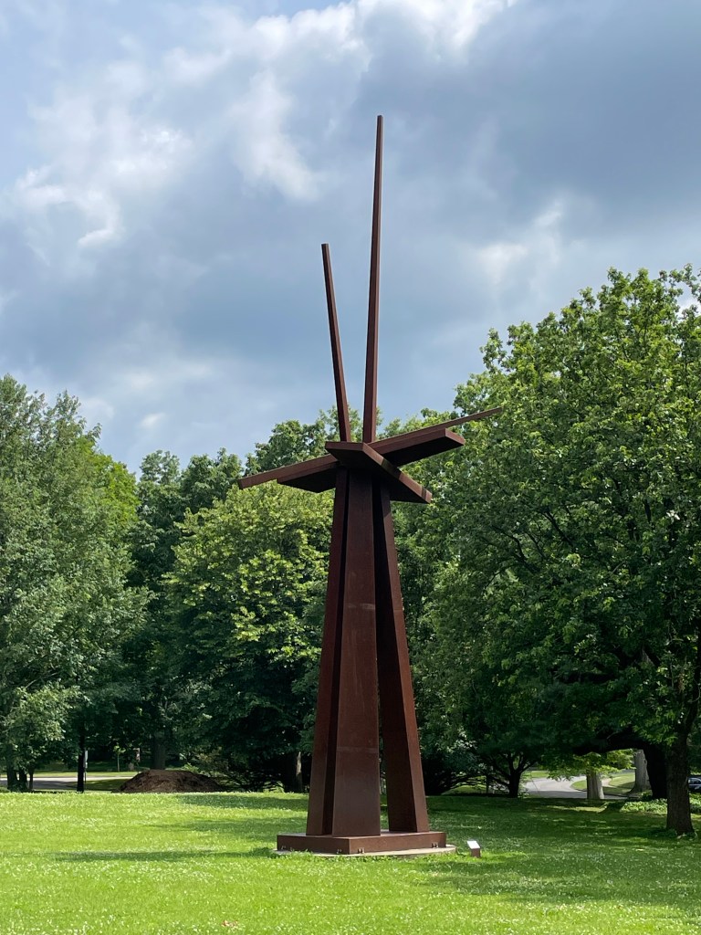 Modern sculpture on the grounds of Ashland, Henry Clay's estate